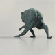 Декоративная фигурка «Енот Джимоти» из PLA-пластика, серая, 3D-печать, 60 мм - изображение 3