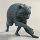 Декоративная фигурка «Енот Джимоти» из PLA-пластика, серая, 3D-печать, 60 мм - изображение 9
