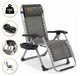 Посилений шезлонг до 150кг LEOBRO Zero Gravity Premium Plaid (LB-1140) (LEO_LB-1140) - изображение 1