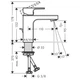 Hansgrohe Vernis Shape 100 Змішувач для умивальника, хром (71561000) - зображення 5
