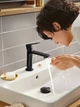 Hansgrohe Rebris E 110 Смеситель для умывальника, Matt Black (72557670) - изображение 2