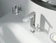 Смеситель для умывальника Grohe Plus L-Size, хром (23844003) - изображение 3