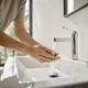 Hansgrohe Finoris 100 Смеситель для умывальника, черный матовый (76010670) - изображение 7