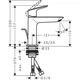 Hansgrohe Logis 110 Смеситель для умывальника, хром (71251000) - изображение 5