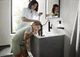 Hansgrohe Finoris 230 Смеситель для умывальника, черный матовый (76063670) - изображение 4
