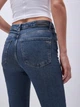 Женские синие джинсы slim fit размер 28 - изображение 4