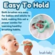 Набір Brush-Baby The FirstBrush & Teether Set: перша зубна щітка та гризунець-прорізувач (від 0 до 18 місяців) - зображення 5