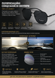 Солнцезащитные очки POLARIZED P333 Авиатор C1 Поляризация Алюминиевая оправа Защита UV400 - изображение 3