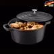 Каструля чавунна з кришкою KELA Calido чорна 26 см 4,6 л (12472) - зображення 3