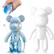 Набір для творчості Fluid Bear DIY флюїдний ведмедик 23 см, розмальовка ведмежатко - зображення 8