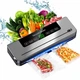 Вакуумный упаковщик для продуктов Вакууматор для еды бытовой с LED-дисплеем и встроенным резаком DMC - изображение 1
