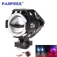 Фари-прожектори U7 LED для мотоцикла з Angel Eyes та Devil Eyes, 3000 лм, 12-60 В - зображення 2