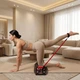 Багатофункціональна дошка для тренувань з еспандерами Gymtek FlexBoard G-42913 Рожево-чорна (5905884429136) - зображення 11