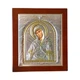 Срібна Семистрільна ікона Богородиці (23 x 20 см) Silver Axion EP444-152XAG/P - зображення 1