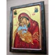 Писаная икона Пресвятой Богородицы Гликофилуса (Сладкое Лобзание) 23×29 см - изображение 5