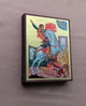 Писаная маленькая икона Георгий Победоносец 9×11,5 см - изображение 2