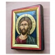 Греческая Писаная икона Спасителя Иисуа Христа 15×19 см 16×20 см - изображение 5
