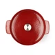 Каструля чавунна з кришкою KitchenAid 26 см 5,2 л червона (CC006060-001) - зображення 2