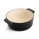 Каструля чавунна з кришкою KitchenAid 22 см 3,3 л чорна (CC006058-001) - зображення 3