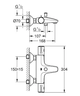 Змішувач для ванни Grohtherm 800 (34567000), Grohe - изображение 5