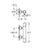 Змішувач для душу Grohtherm 500 347932430 Grohe - изображение 2