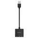Внешняя звуковая карта Orico SKT3 USB-A Black (6942227180650) - изображение 2