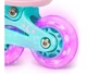 Детские ролики 3в1 Raven Etta Mint/Pink LED размер 34-37 (nkx462) - изображение 7