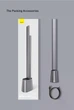 Настільна LED-лампа Baseus Smart Eye Type-C акумуляторна Сіра - изображение 12