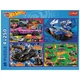Пазл Trefl Hot Wheels Гоночный автомобиль 4х250 элементов (5900511133127) TREFL 5900511133127 1062348 - изображение 6