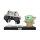 Фігурка Funko Pop Moment серії Мандалорець і Ґроґу - Ґроґу і Ремонтний дроїд MSE-6 (90813) Funko Pop 90813 1058293 - зображення 2