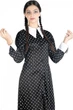 Карнавальний дитячий костюм Ciao MGM Wednesday Addams плаття Венсдей Адамс для дівчинки 140 см 6–8 років чорний (SKU-387) - зображення 4