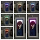 Многослойный Ночник лампа аниме Синяя тюрьма Blue Lock светильник вертикальный Hyoma Chigiri Блю Лок Хёма Чигири RGB - изображение 14