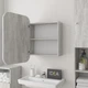 Дзеркало для ванної IDEA М-30, 70х50 Бетон - зображення 2