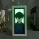Многослойный Ночник лампа аниме Синяя тюрьма Blue Lock светильник вертикальный Yoichi Isagi Блю Лок Йоичи Исаги RGB - изображение 2