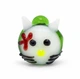 Скляна люлька N73 Cat pattern green 100мм - изображение 2
