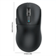 Беспроводная игровая мышка Attack SHARK X3 PRO (26000DPI, 2.4G, BT5.2, Type-C, PAW3395, 4K/8K Гц, Черный) - изображение 3