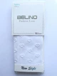Дитячі бавовняні колготки для дівчинки Belino однотонні у сердечка Білі 110-116 / 5-6 років - зображення 2