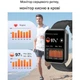 Смарт-годинник Dakofied D1з функцією дзвінків та захистом IP68 Чорний - зображення 2