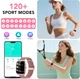Смарт-годинник P125 для жінок 1.85" HD Bluetooth дзвінки IP68 Rose Gold - зображення 4