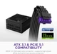 Блок живлення 1000W NZXT C1000 Gold Core (PA-0G3BB-EU) - зображення 3