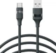 Кабель Make USB to Type-C 3A 1 м Braid Black (MCB-CB1BK) - изображение 1