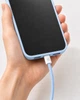 Кабель Make Type-C to Lightning 30W 1 м Nylon Blue (MCB-LN1BL) - изображение 4