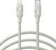 Кабель Make Type-C to Lightning 30W 1 м Braid Beige (MCB-LB2BG) - изображение 1