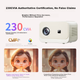 KONKA C1 Youth Edition Домашний проектор HD для спальни. Совместимость с зеркальным отображением экрана мобильного телефона и ПК. Голосовое управление с использованием ИИ. Без рекламы при запуске. - изображение 4