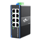 Промышленный коммутатор Huigu HG800-FE308 8-портовый 100 Мбит/с на DIN-рейку, для видеонаблюдения - изображение 10