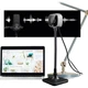 Веб-камера GESOBYTE C609 4K HD для прямой трансляции, с подставкой, USB-микрофоном Plug-and-Play для видеозвонков, конференций, онлайн-обучения, совместима с ноутбуками и настольными компьютерами. - изображение 3