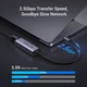 Переходник Ugreen CM648 USB 3.0 Type-C - Ethernet RJ45 2.5Gb (UGR-25052) - изображение 2