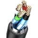 Кабель DIT USB-RS232 для последовательной связи, промышленного класса, разъем DB9 «мама», COM-порт, для передачи данных, с поддержкой чипа FTDI и индикаторной лампочкой, кабель для отладки на большом расстоянии, IOT5084B, 15 м. - зображення 1