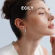 Сережки-цвяшки ECILY серії Dazzling Love зі срібла S925 з перлами, жіночі - зображення 5