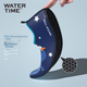 WATERTIME / Пляжная обувь Shuichuan для детей, мальчиков и девочек, для дайвинга, прогулок по пляжу, хождения по воде, отслеживания ручьев, нескользящая, устойчивая к порезам, синий динозавр, размер 5XS - изображение 8
